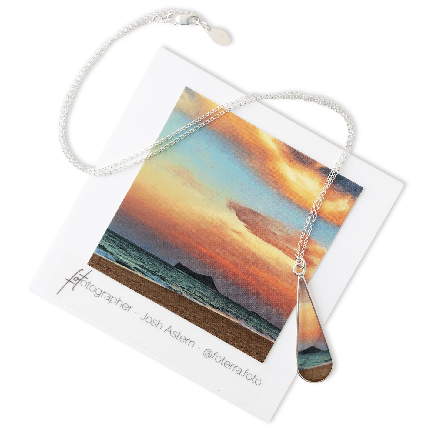 Sunset is my Favorite Color Necklace