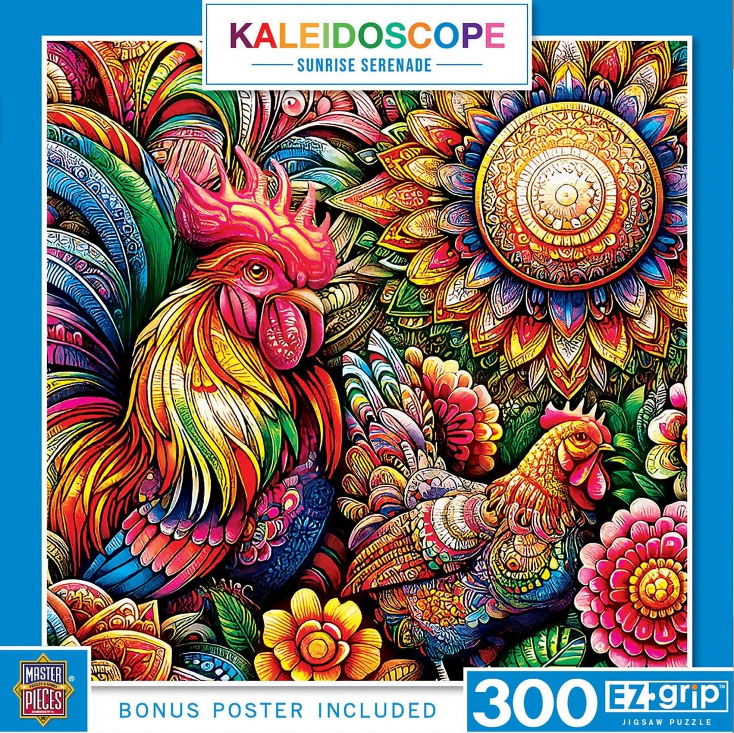 Kaleidoscope Sunrise Serenade 300 Piece EZ Grip Jigsaw Puzzle | Masterpieces