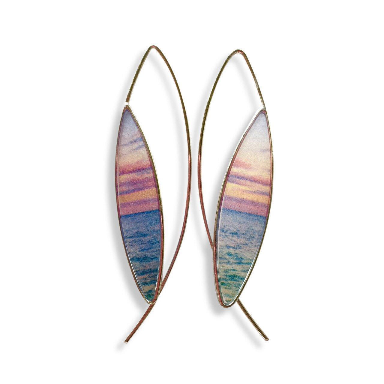 Oh To Be Where The Sky Meets The Sea Earrings