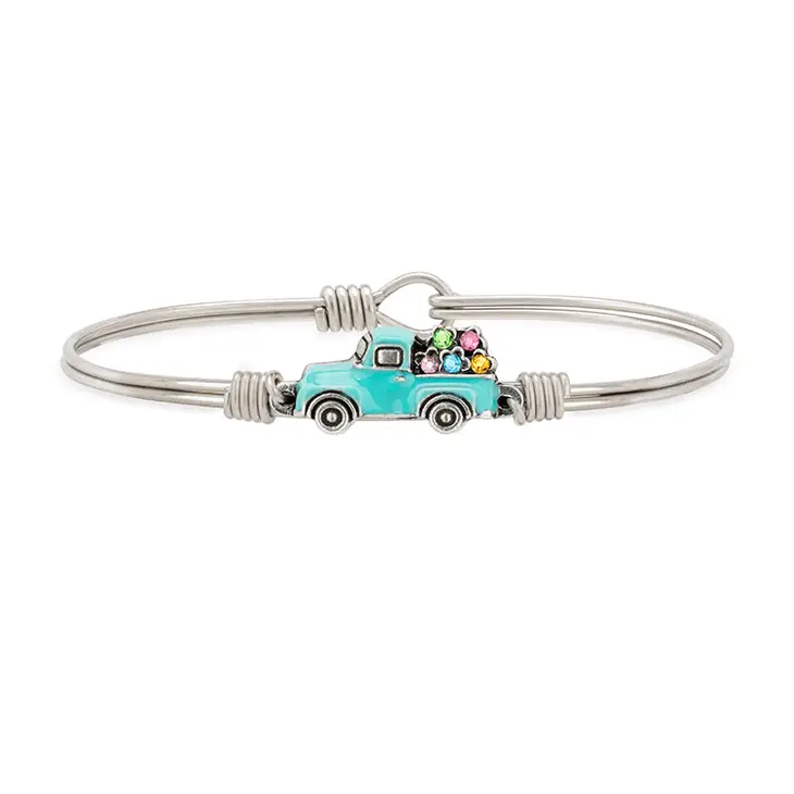 Vintage Spring Truck Bangle Bracelet