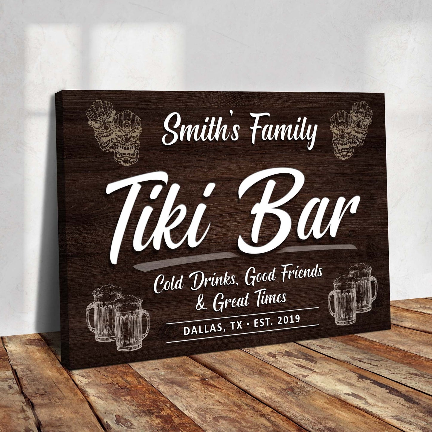 Tiki Bar Sign IV