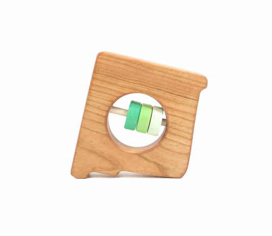 New Mexico State Wooden Baby Rattle™