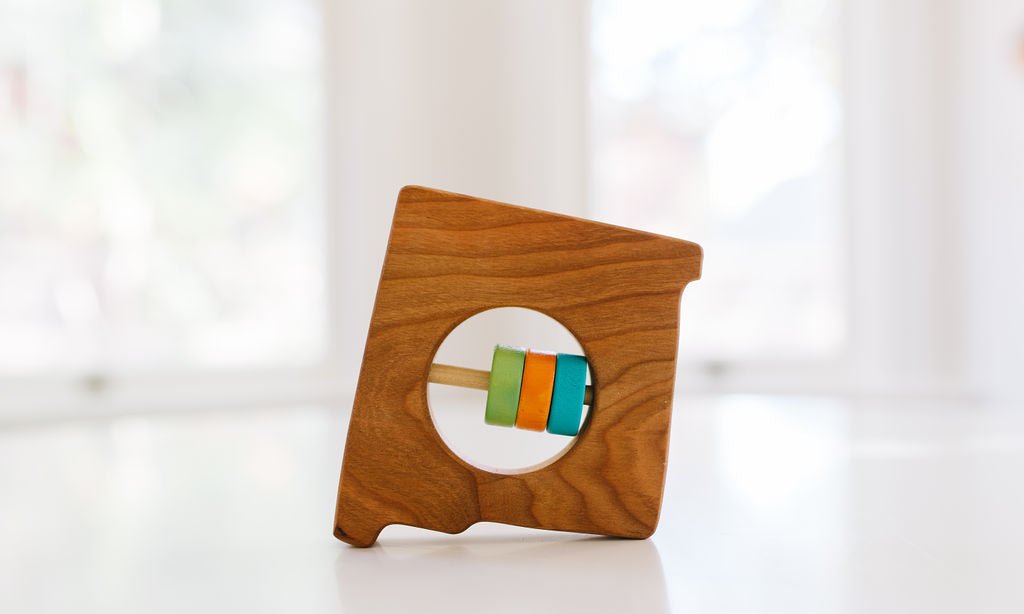 New Mexico State Wooden Baby Rattle™