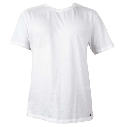 Men's Organic Crew Neck - White