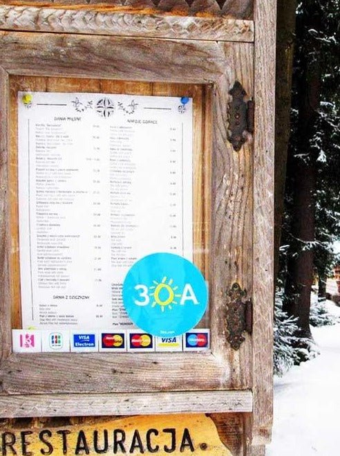 Our Famous 30A Sticker