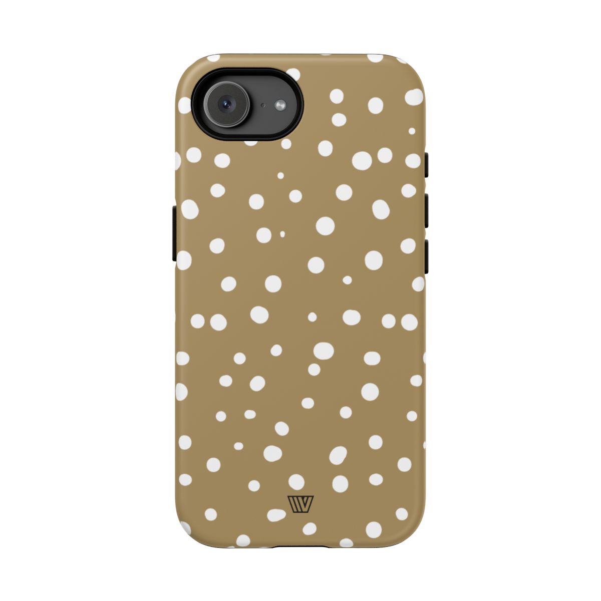 DARK BEIGE DOTS | Tough Phone Case
