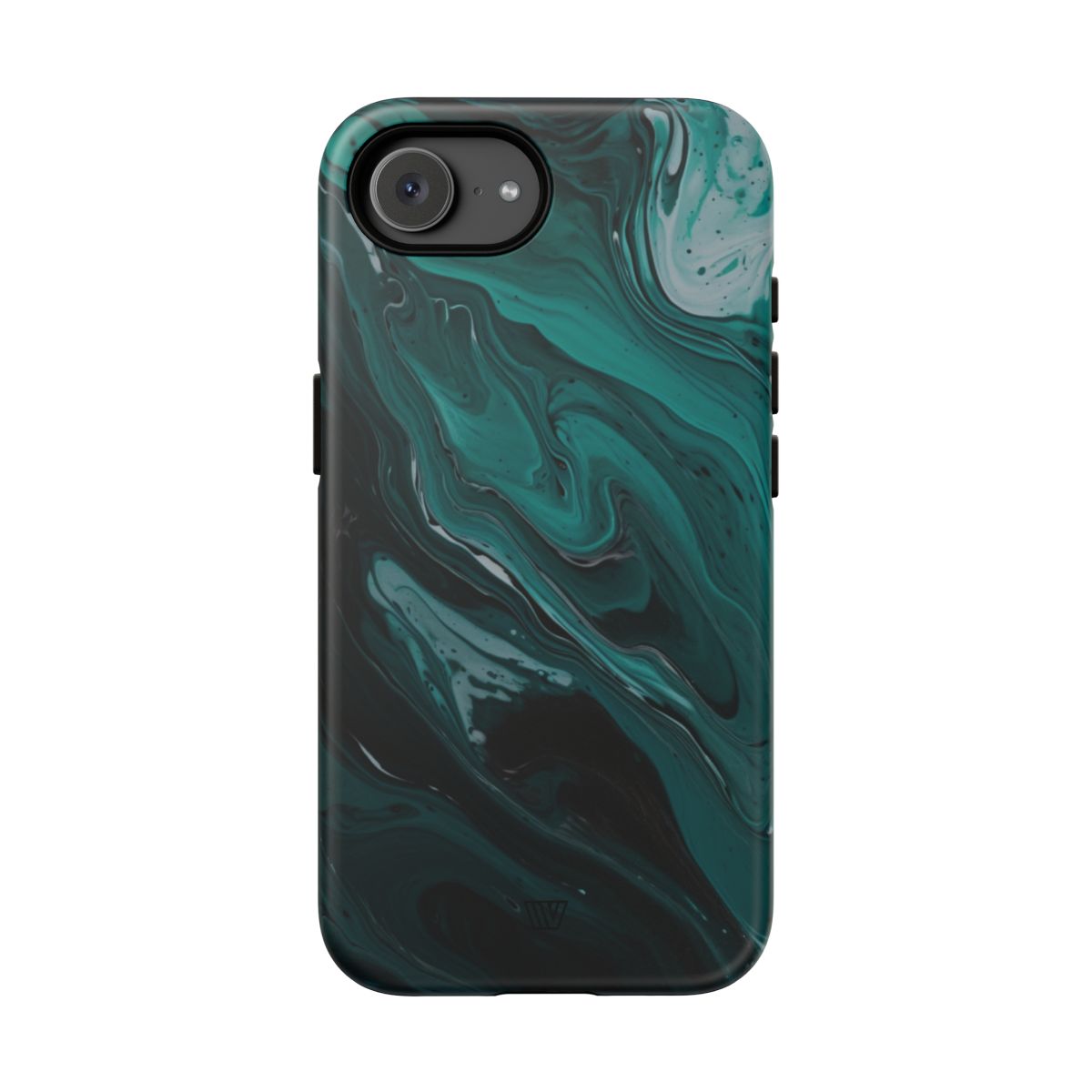 TEAL PAINT SWIRL | Tough Phone Case