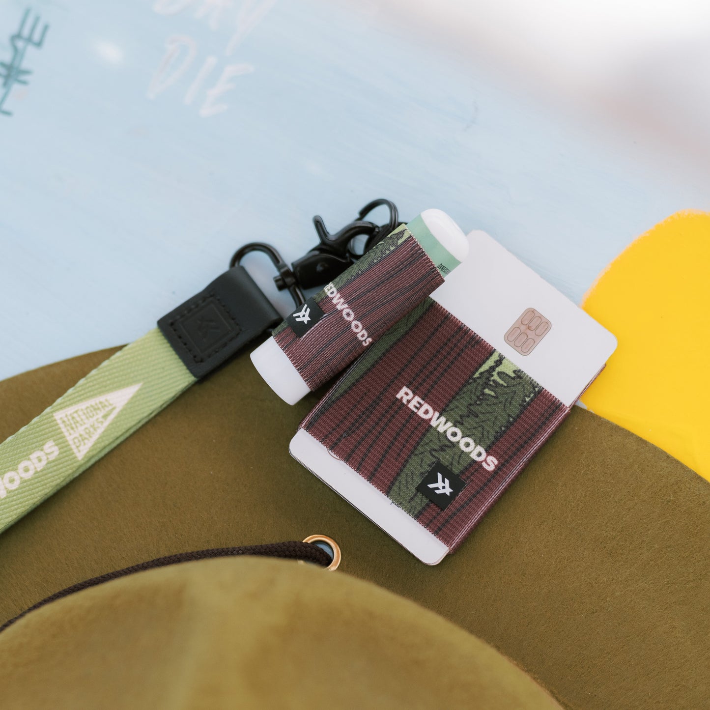 Redwoods - Chapstick Holder Keychain