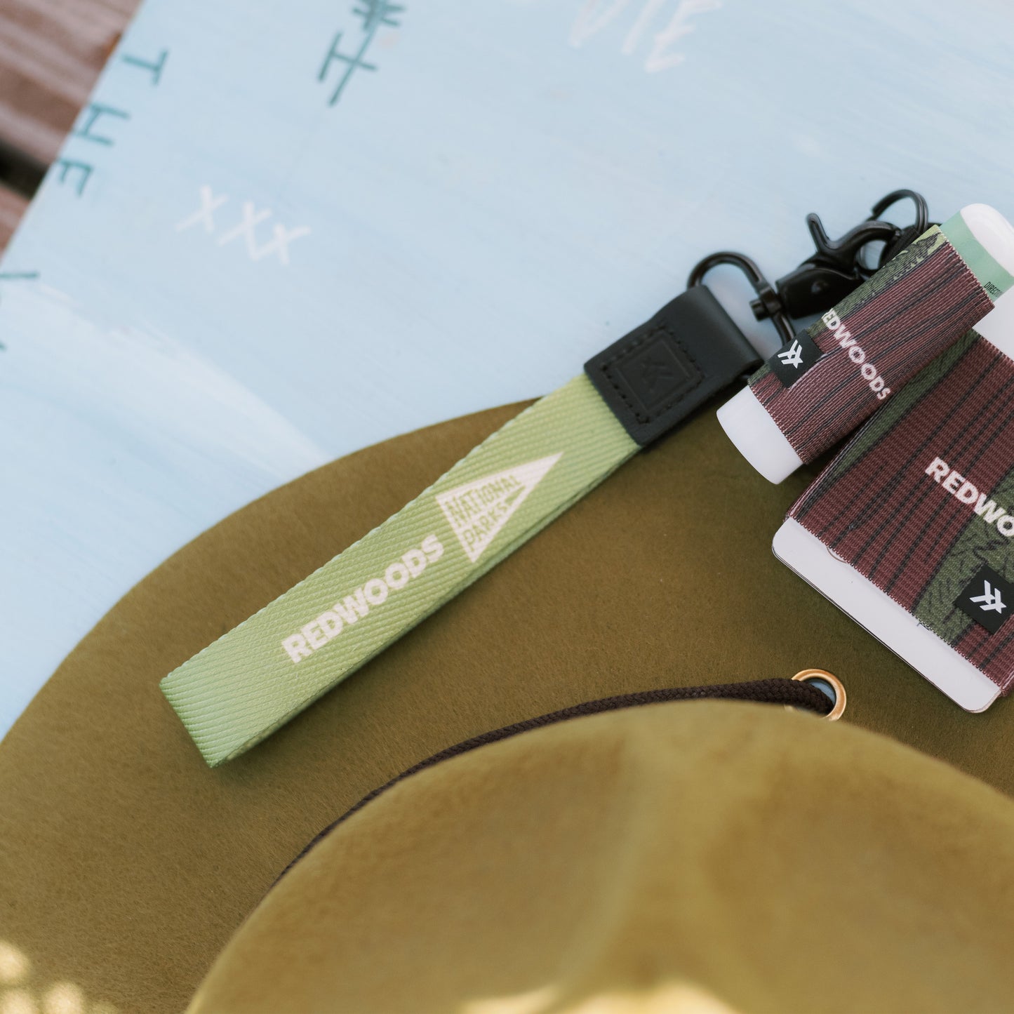 Redwoods - Wristlet Keychain