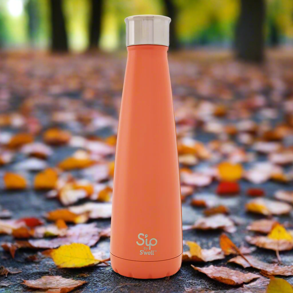 Candy Corn Orange Stainless Steel Water Bottle
