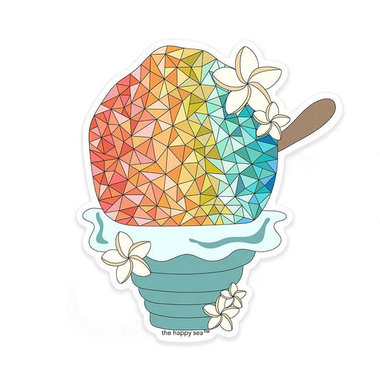 3.5" Snowcone Sticker