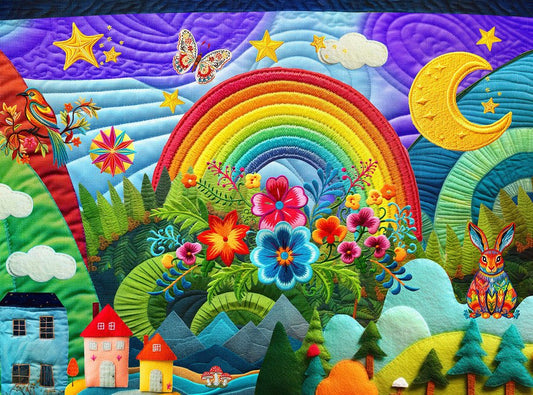 Summer Adventure Quilt 1000 Piece Jigsaw Puzzle by Springbok Puzzles