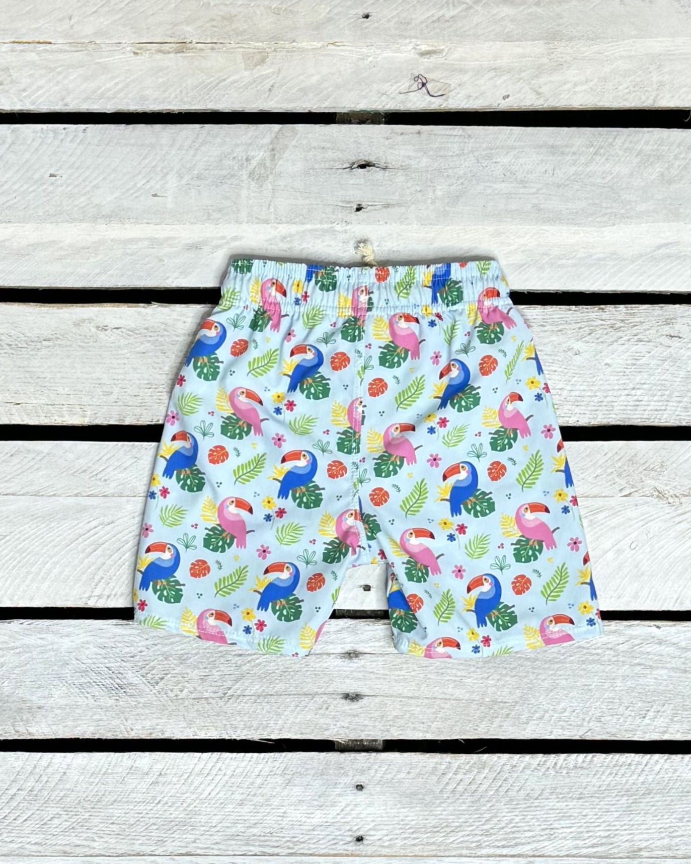 Too Cute Toucan Swim Trunks