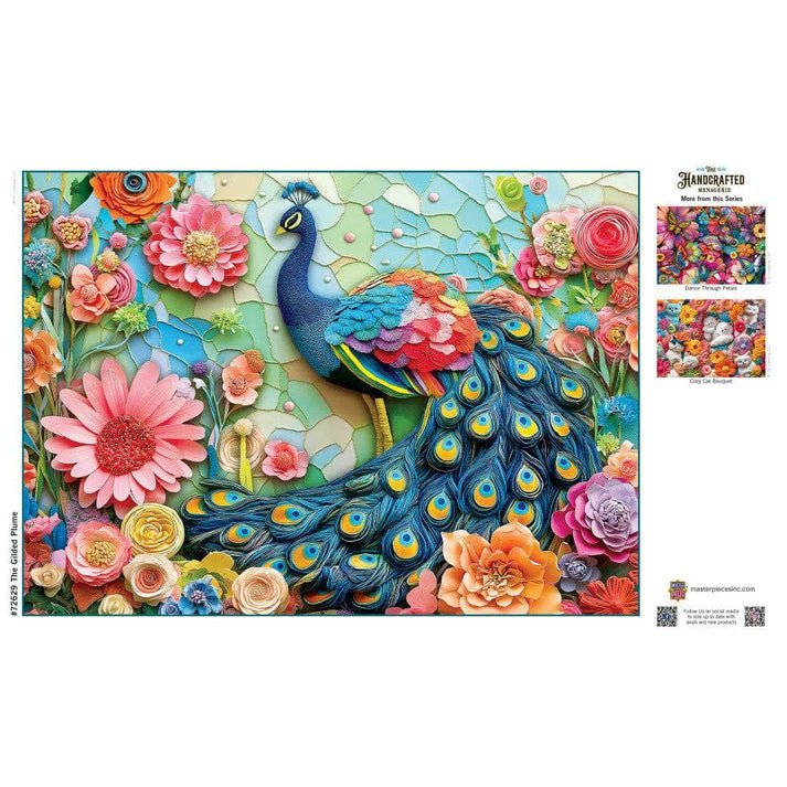 The Gilded Plume 1000 Piece Jigsaw Puzzle | Masterpieces