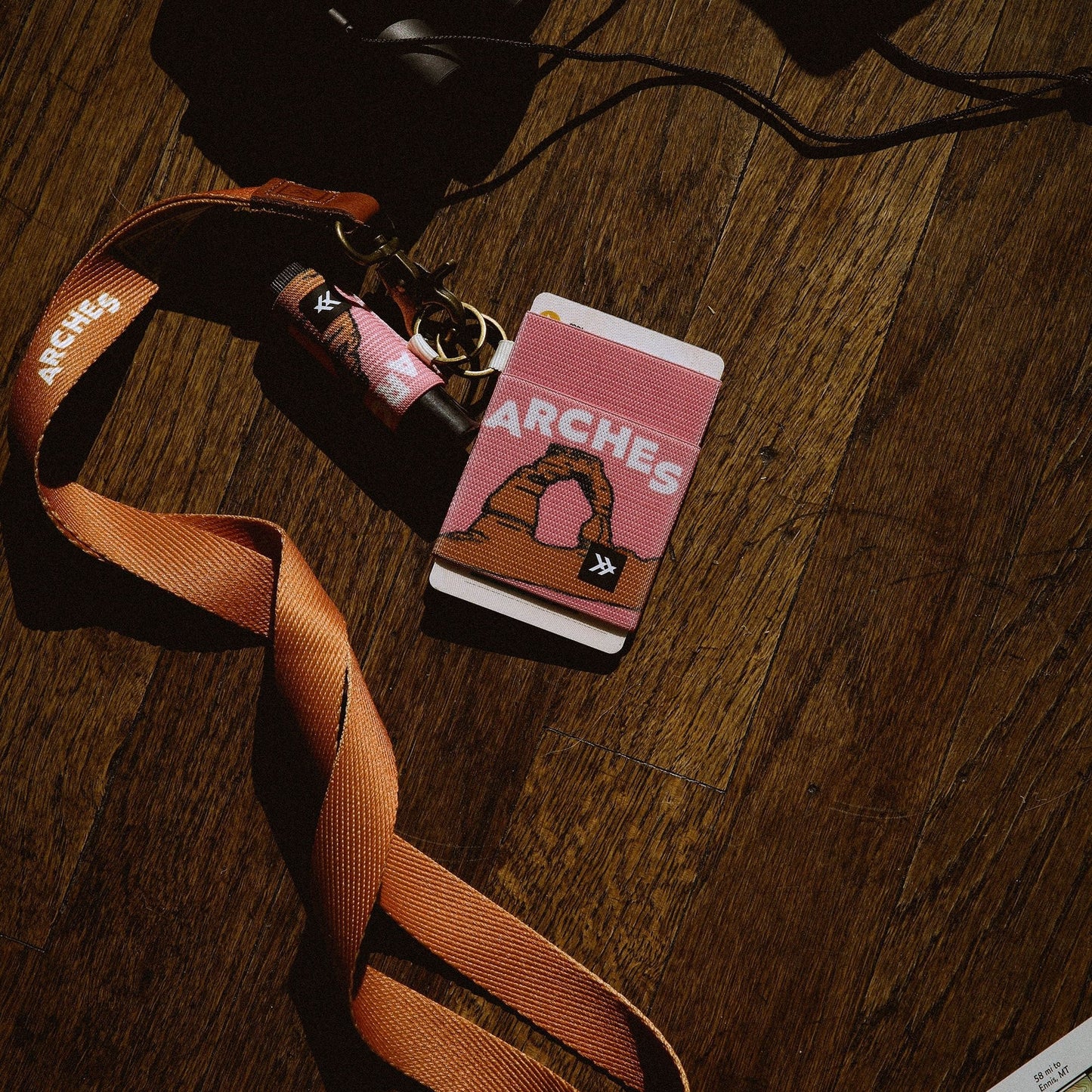Arches - Chapstick Holder Keychain