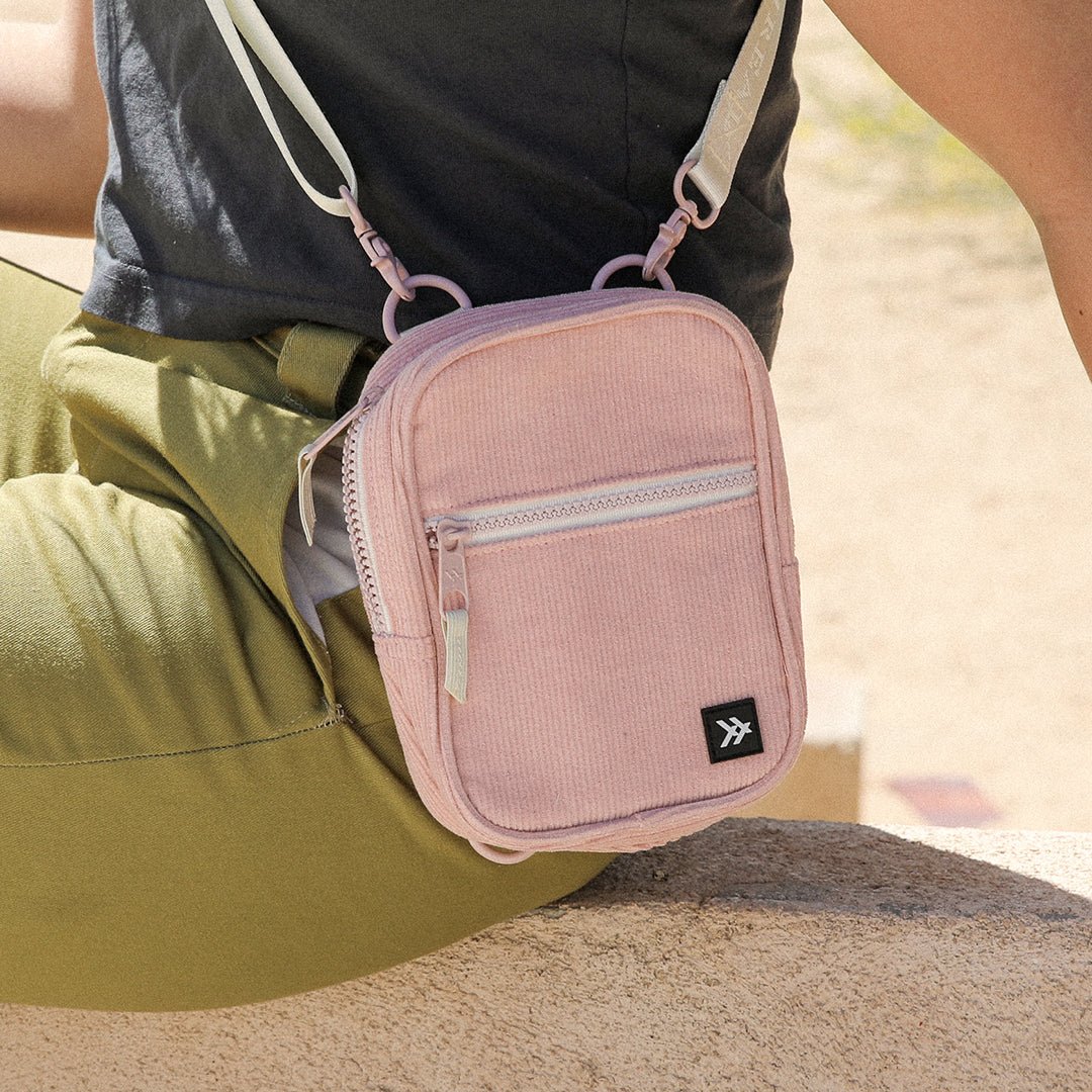 Rose Dust Corduroy - Crossbody Bag
