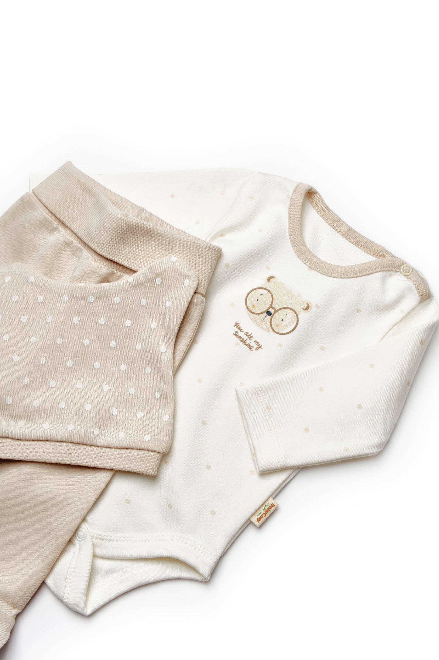 Teddy 3 Pcs Gift Organic Cotton