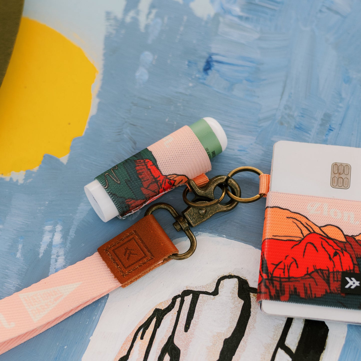 Zion - Chapstick Holder Keychain