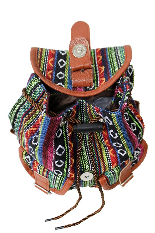 Juniors Boho Concert Festival Backpack