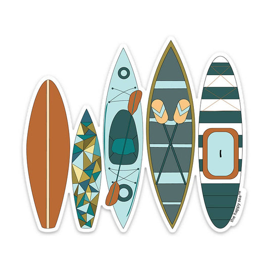 4" All Boards Sticker