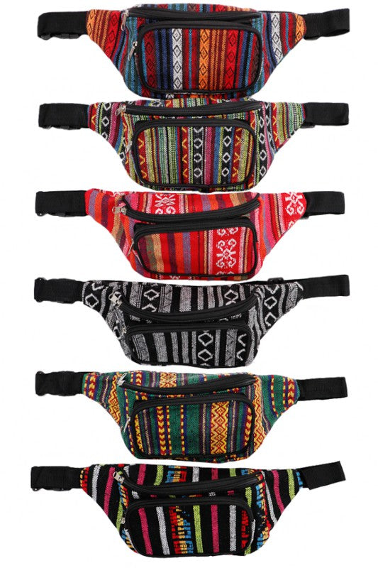 Juniors Boho Concert Festival Fanny Pack
