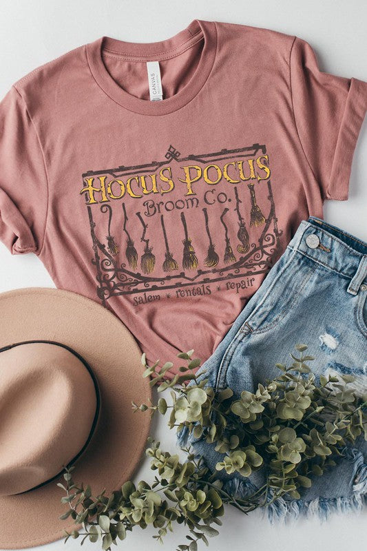 Hocus Pocus Broom Co. Graphic Tee