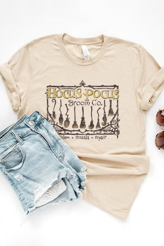 Hocus Pocus Broom Co. Graphic Tee