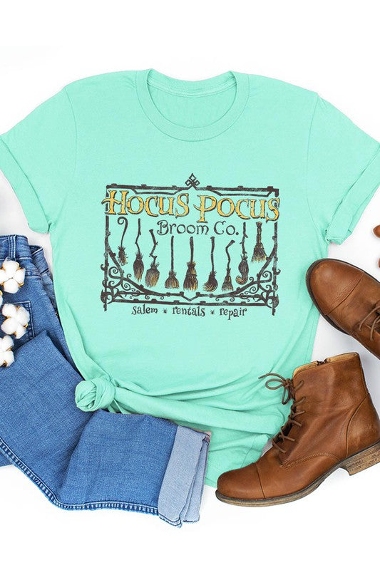 Hocus Pocus Broom Co. Graphic Tee