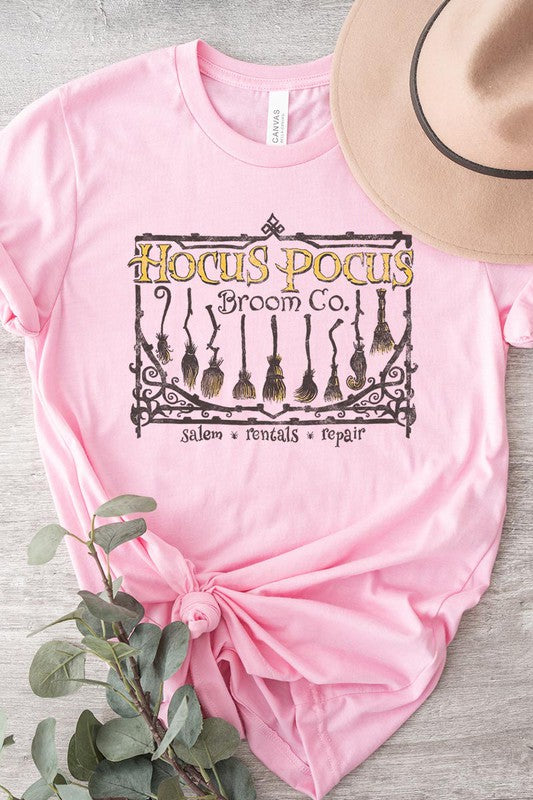 Hocus Pocus Broom Co. Graphic Tee