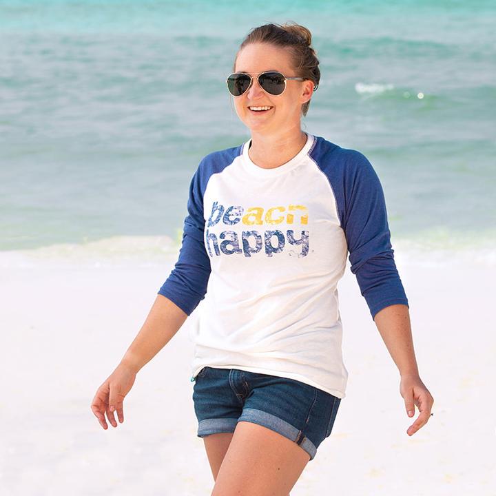 30A® Beach Happy® Recycled Baseball Tee