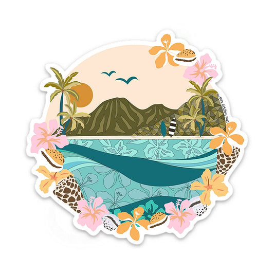 4" Hawaii Dreams Sticker