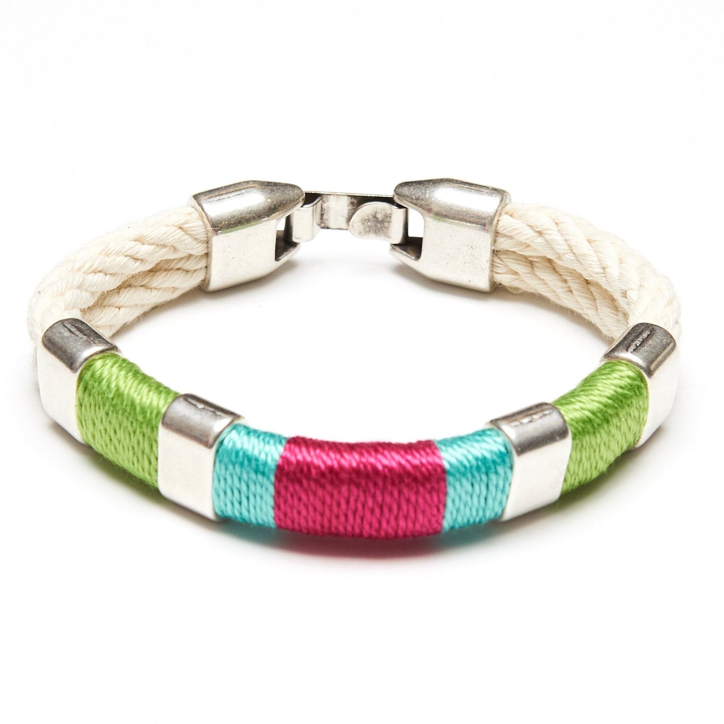 Allison Cole Newbury Bracelet (Ivory/Lime/Turquoise/Pink/Gold)