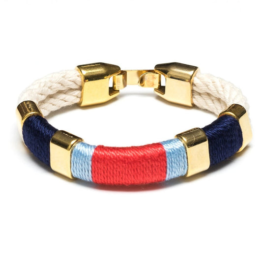 Allison Cole Newbury Bracelet (Ivory/Navy/Blue/Coral/Gold)