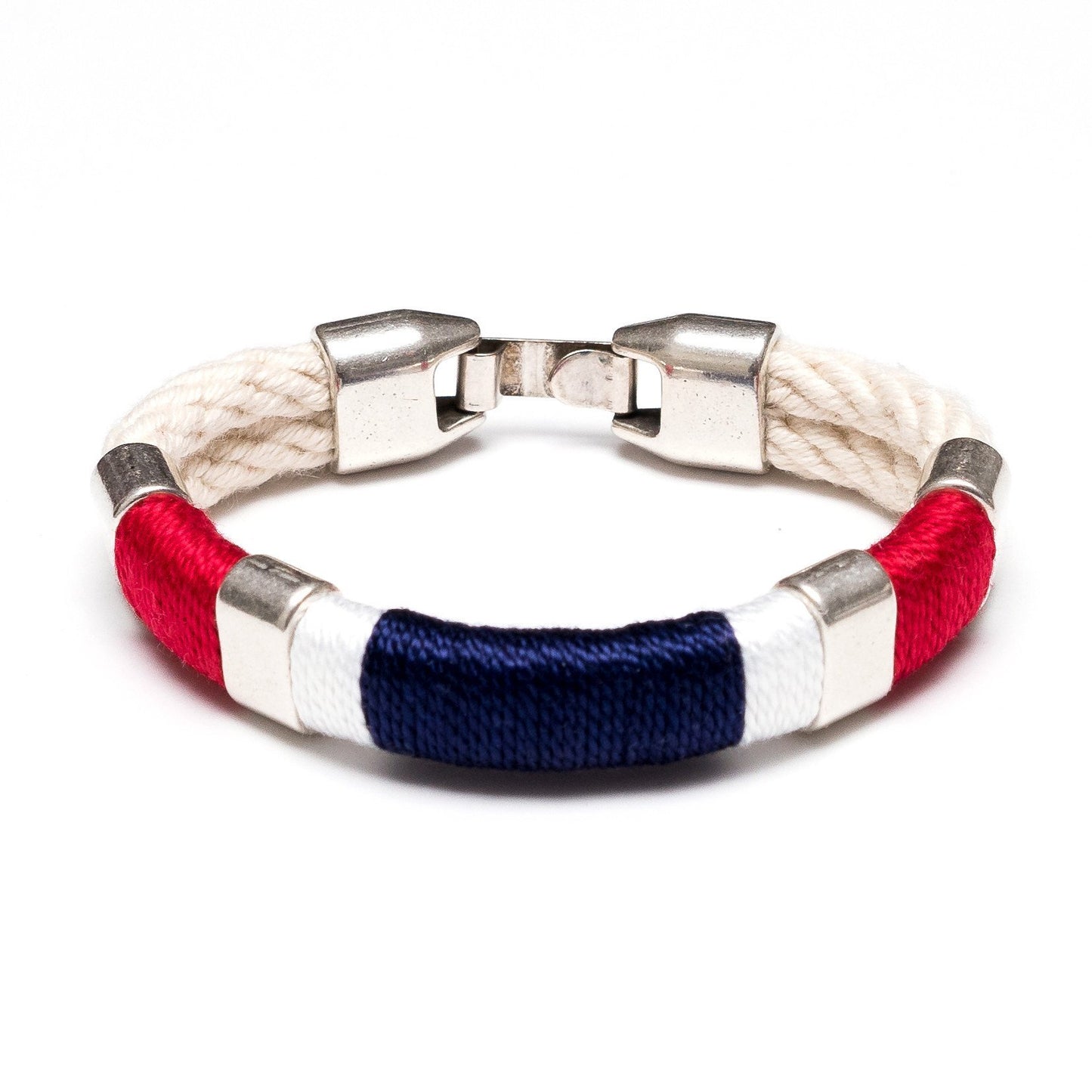 Allison Cole Newbury Bracelet (Ivory/Red/Navy/White/Silver)