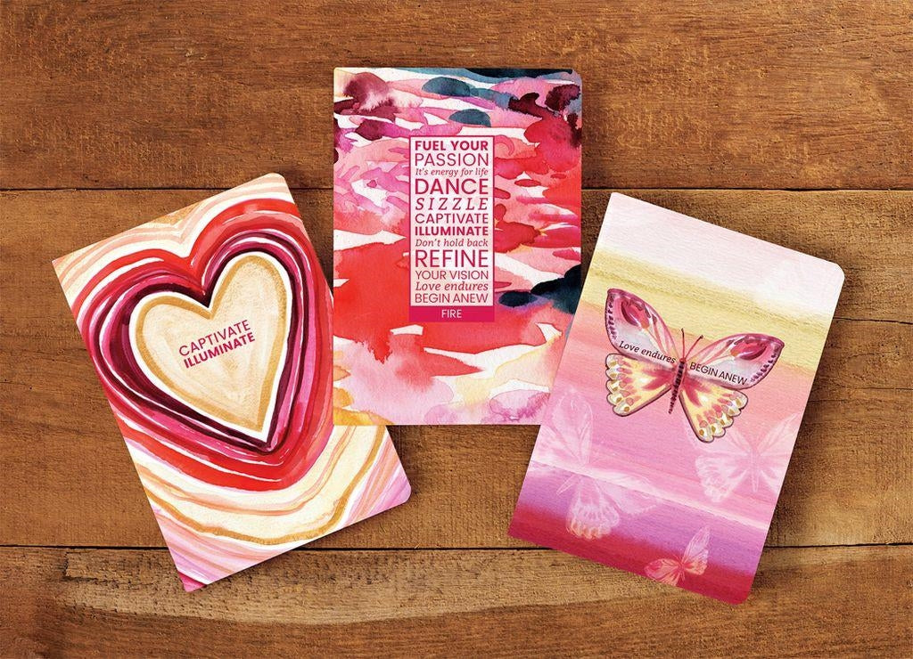 Fire Element Passion Journals by Cherish Flieder