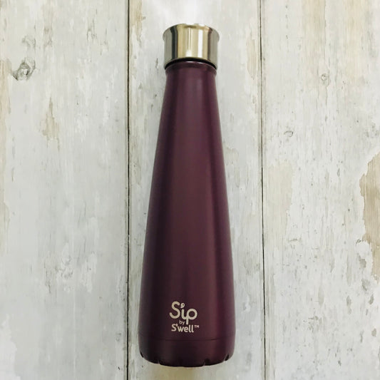 Purple Gumdrop Stainless Steel Water Bottle