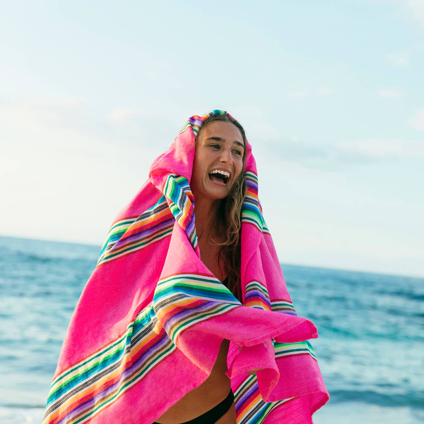 Las Bayadas® El Manolo Sarape Beach Blanket