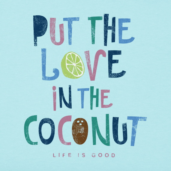 Life Is Good® Women's Love In the Coconut Crusher Vee