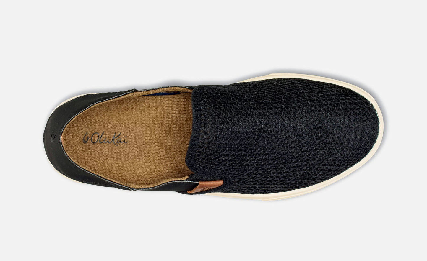 OluKai Women's Pehuea Sneaker (Black)