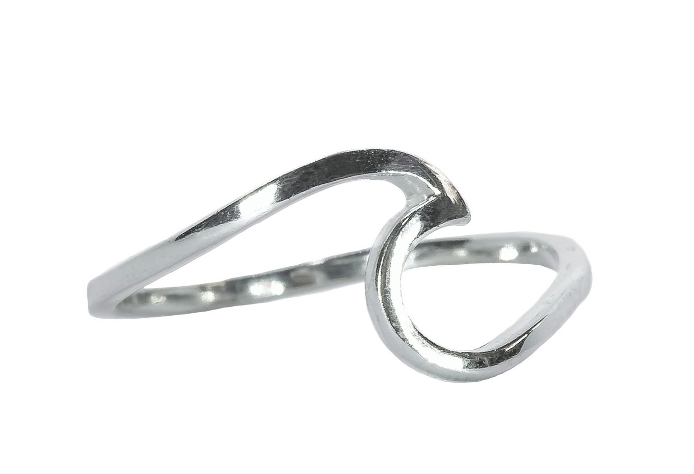 Pura Vida Wave Ring - Silver
