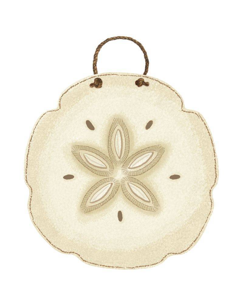 Sea Cookie Sand Dollar Door Decor by Studio M
