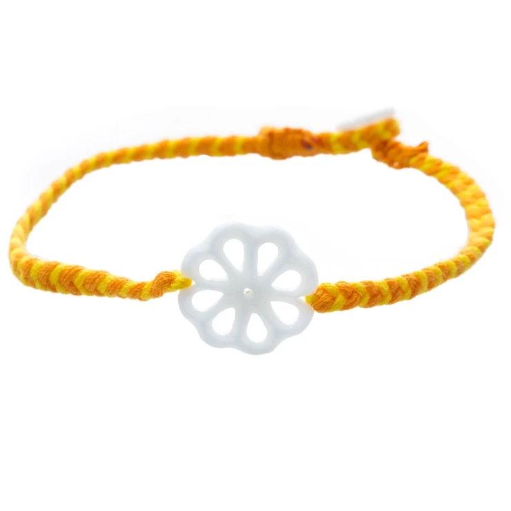 Wanderer Citrus Bracelet - Button - Sunburst