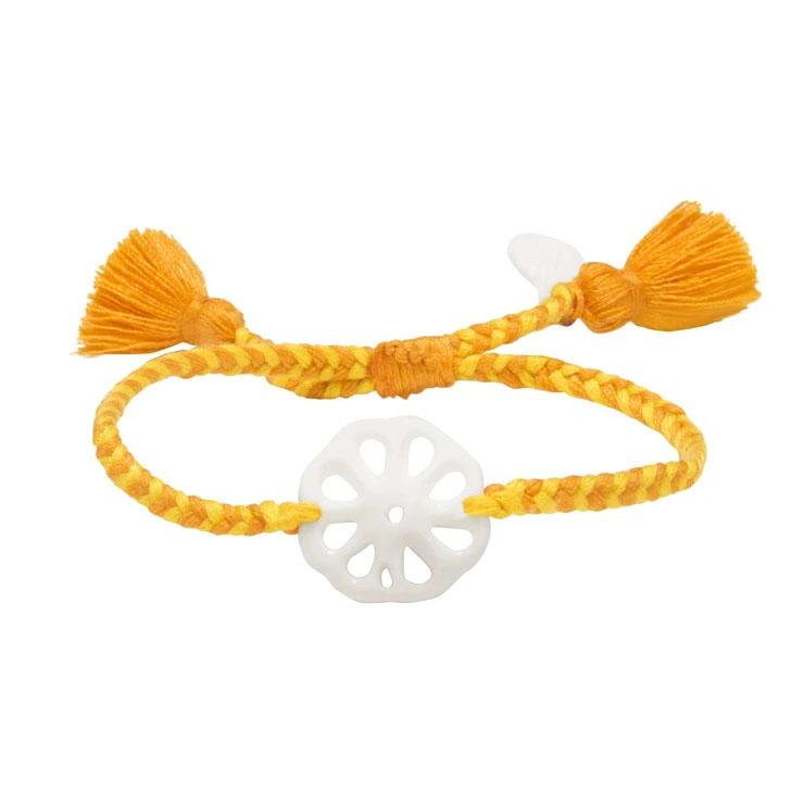 Wanderer Citrus Bracelet - Tassel - Sunburst