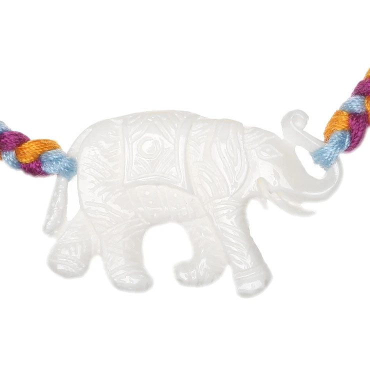 Wanderer Elephant Bracelet - Button - Morocco