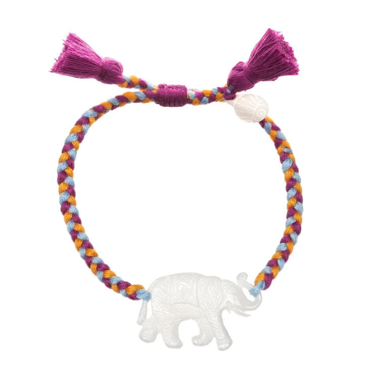 Wanderer Elephant Bracelet - Tassel - Morocco