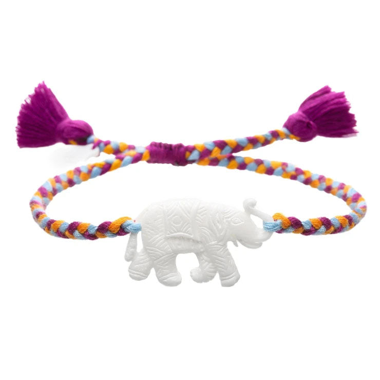 Wanderer Elephant Bracelet - Tassel - Morocco