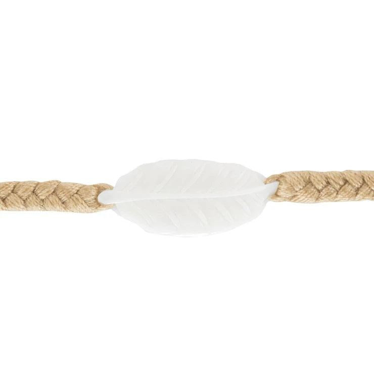 Wanderer Elm Leaf Bracelet - Ginger - Button