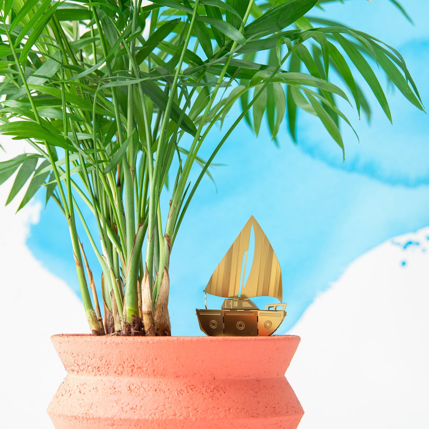 Boat Mini Model - Terrarium Decor DIY Kit