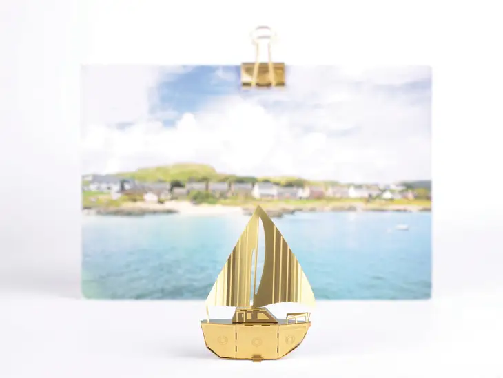 Boat Mini Model - Terrarium Decor DIY Kit