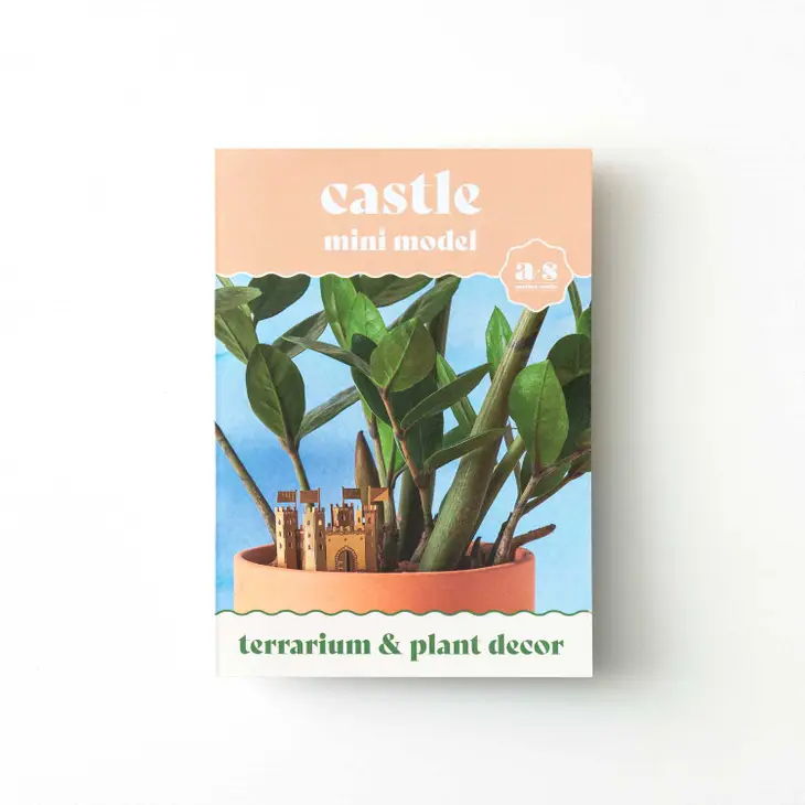 Castle Mini Model - Terrarium Decor DIY Kit